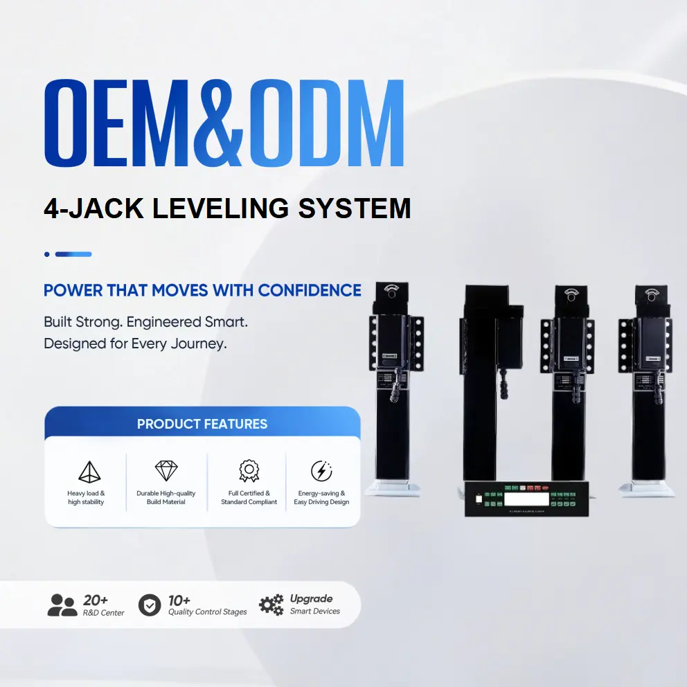 8T Four Jacks Heavy Capacity Auto Electric Leveling System