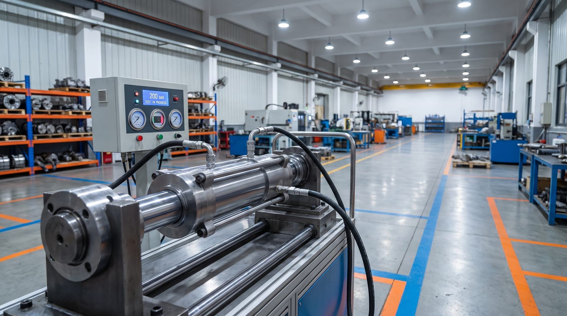 Factory quality testing station